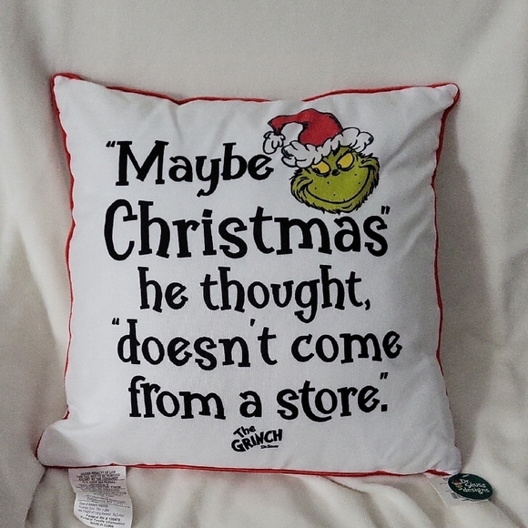 Other - Dr. Suess Holiday Pillow